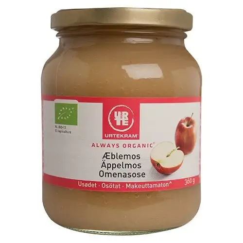 Urtekram Æblemos Ø (360 g)