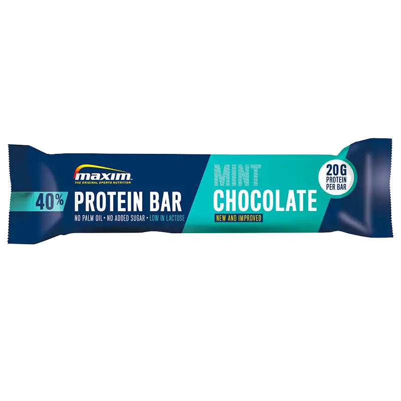 Maxim 40% Proteinbar Mint Chokolade (50 g)