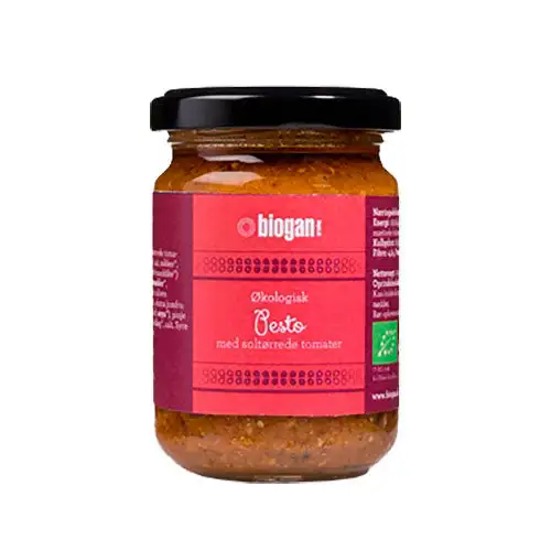 Økologisk Rød Pesto | 120 gr