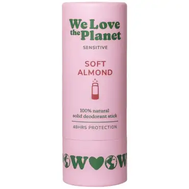 We Love The Planet deodorant stick soft almond