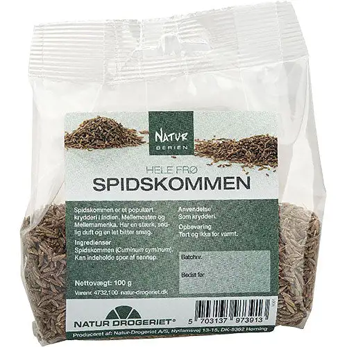 Spidskommen Hele Frø | 100 gr