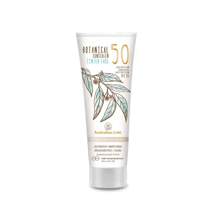 Australian Gold Botanical SPF 50 Tinted Face Fair-Light