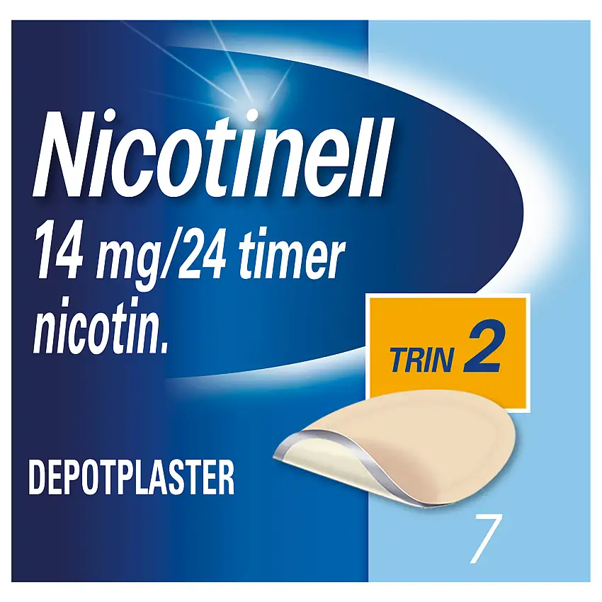 Nicotinell Depotplaster 14 mg 7 stk