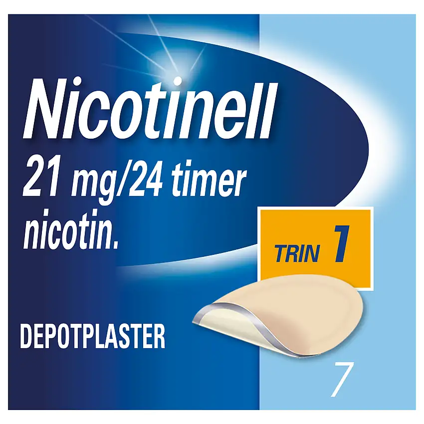 Nicotinell Depotplaster 21 mg 7 stk