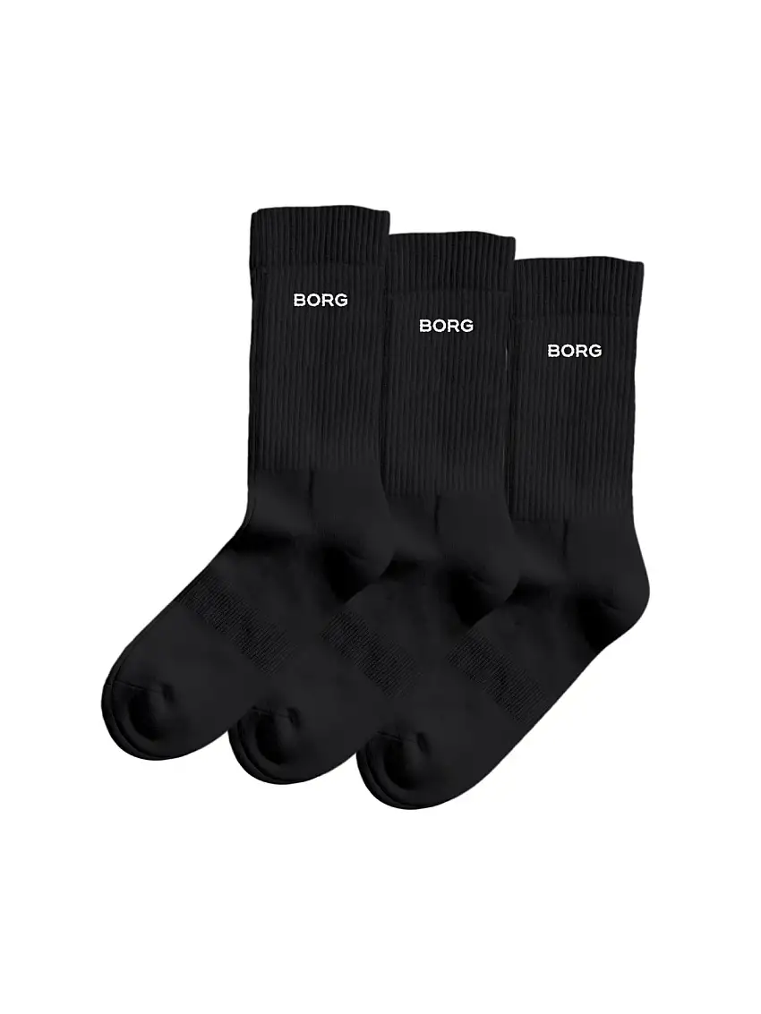 Björn Borg Essential Crew Sock 3 Pak Multipack 2 35-38
