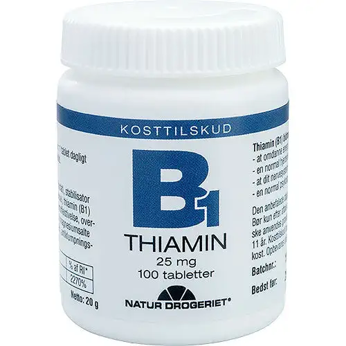 B1 Vitamin 25 Mg | 100 Tabl.
