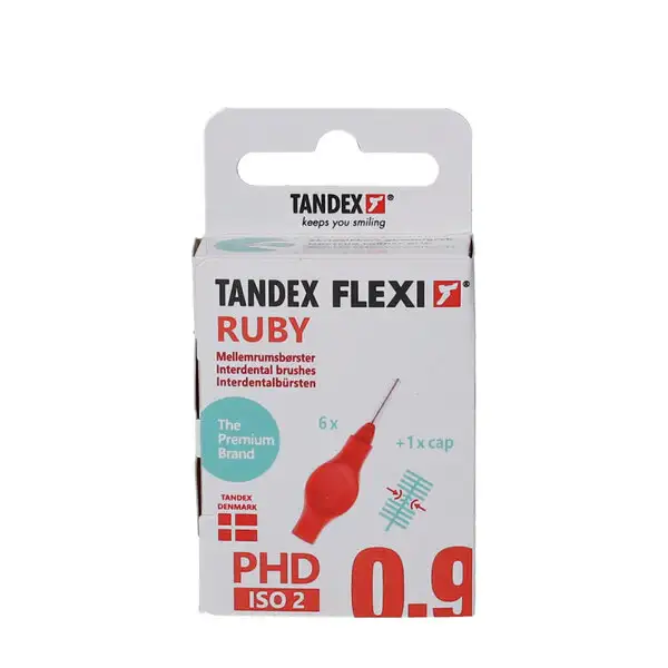 TANDEX FLEXI RUBY (6 STK.)