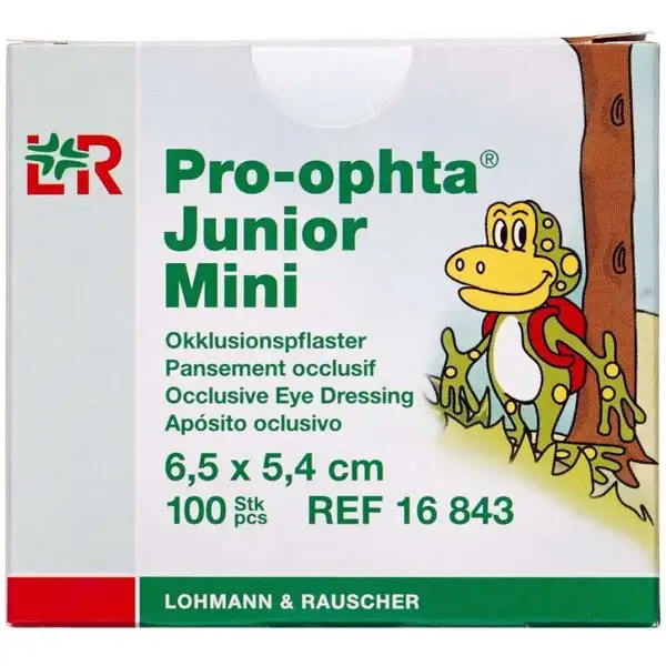 PRO-OPTHA JUNIOR MINI SKELEPLASTRE (100 STK)