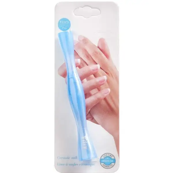 VITRY KERAMISK NEGLEFIL (15 CM)