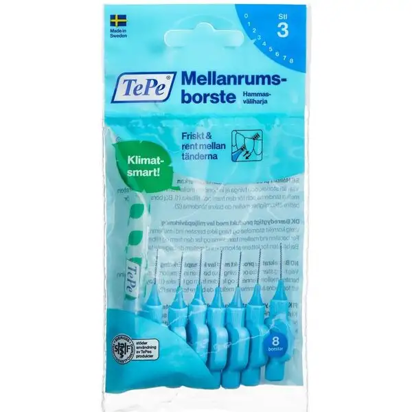 TEPE INTERDENTALBØRSTER (0,6 MM)