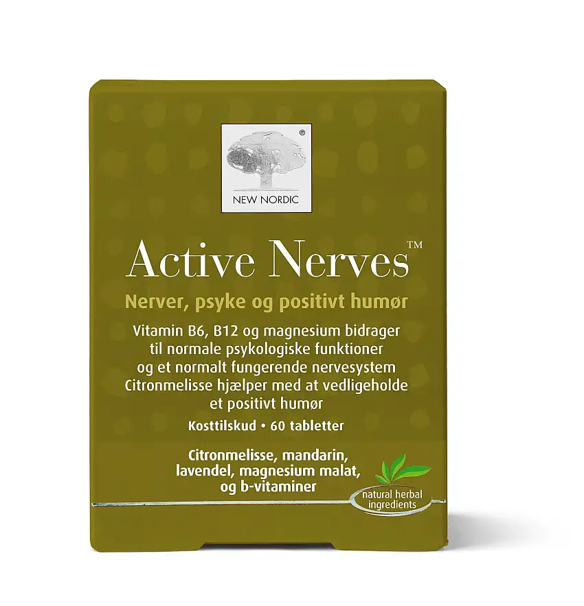 New Nordic Active Nerves 60 kaps