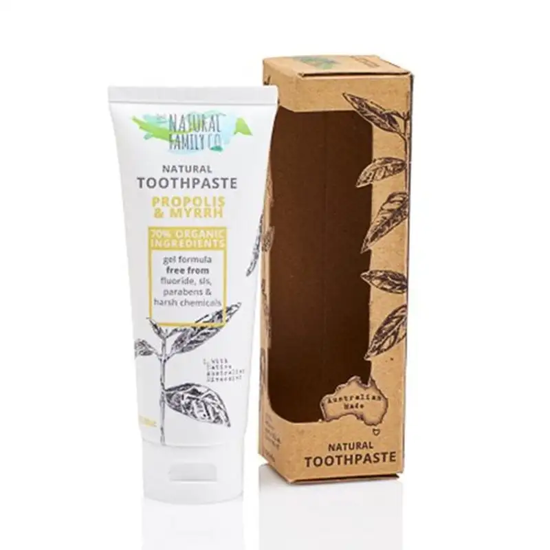 Natural Family Co. Tandpasta Naturlig Propolis & Myrrh (110 ml.)