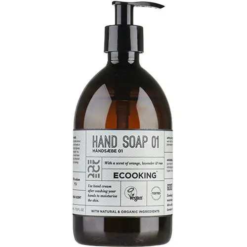 Håndsæbe 01 m. orange & lavendel