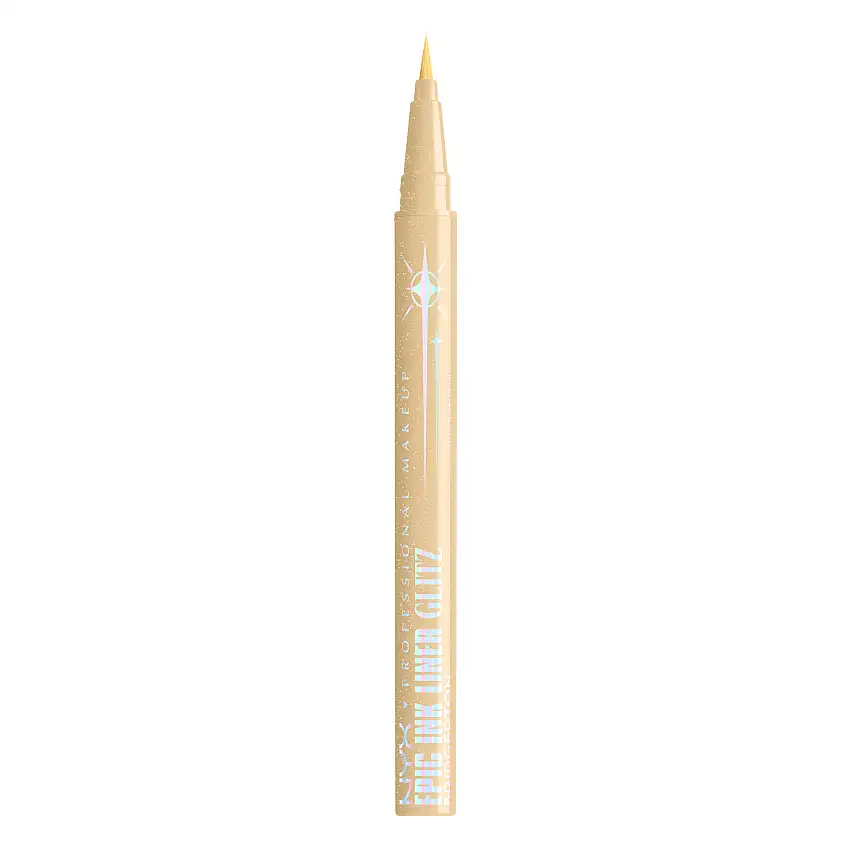 NYX PROFESSIONAL MAKEUP Bridgerton Epic Ink Liner Glitz Vandfast Eyelinerpen 2 Glitzed In Gold