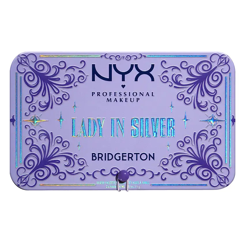 NYX PROFESSIONAL MAKEUP Bridgerton Royal Blushpalette 2 Lady In Silver