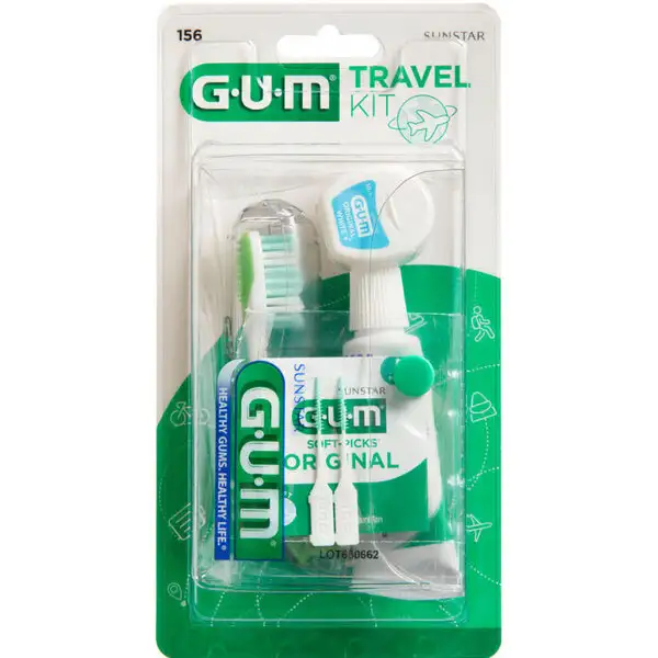 GUM travel kit rejsetandbørste