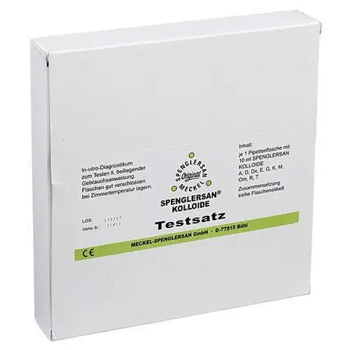 Testsæt 10 X 10 Ml Indh. A,d,dx,e,g,k,m.om,r,t