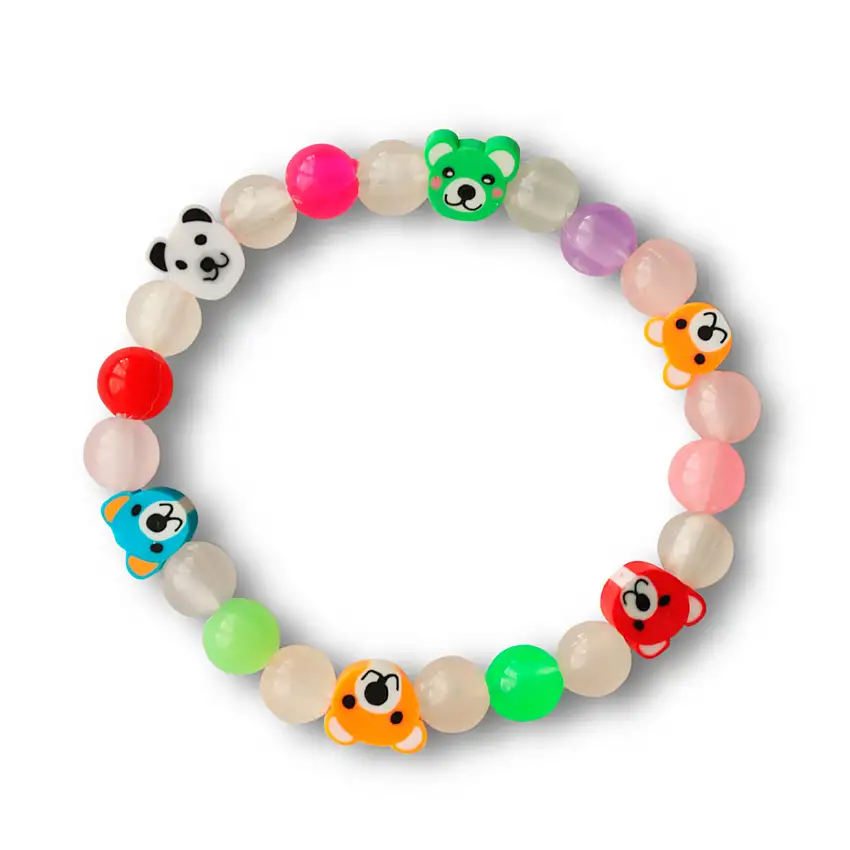Kræftensbekæmpelse Sol UV-Perlearmbånd Til Børn 2025 Bamser