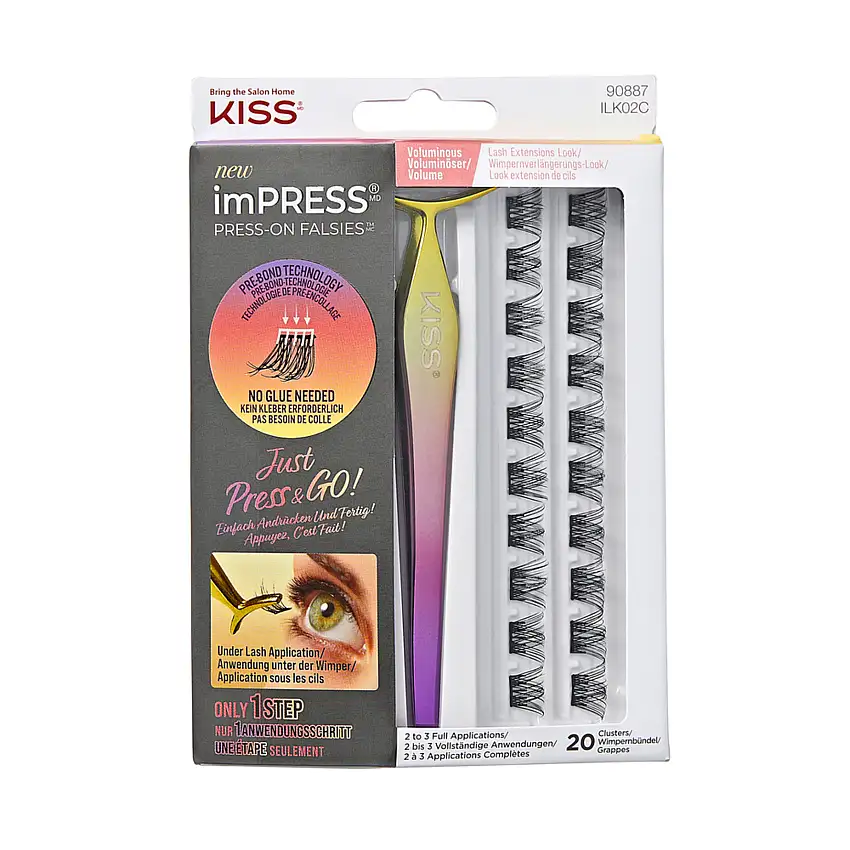 Kiss imPRESS PRESS-ON-FALSIES - Spiky - ILK03C Voluminous