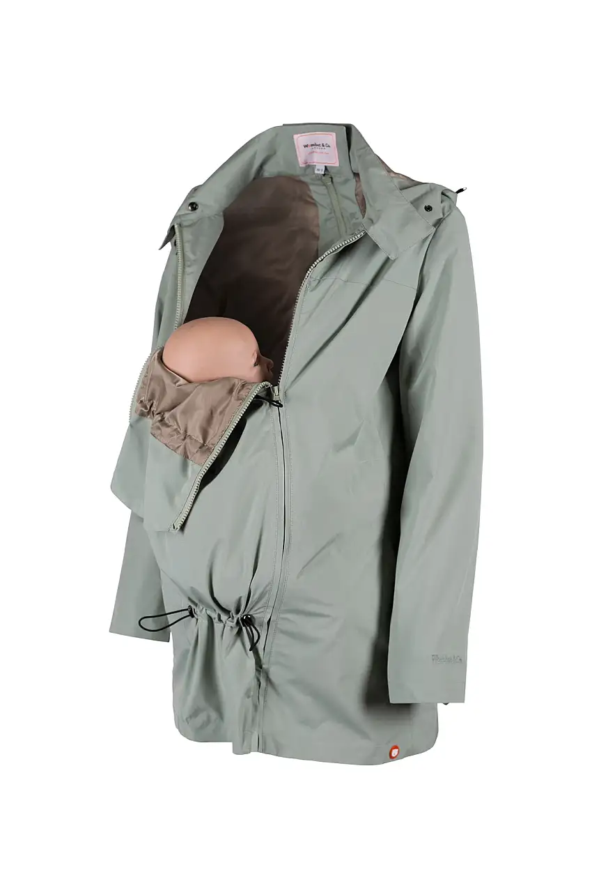 Wombat Numbat Go Graviditets- og bærejakke Mint S