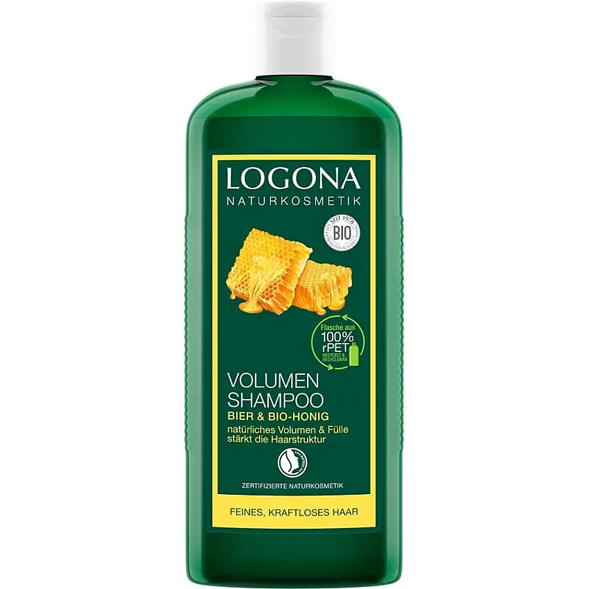 Logona Shampoo Volumenshampoo Øl & Øko-Honning 250 ml