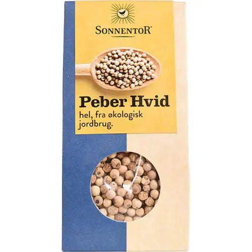 Peber hel hvid Ø