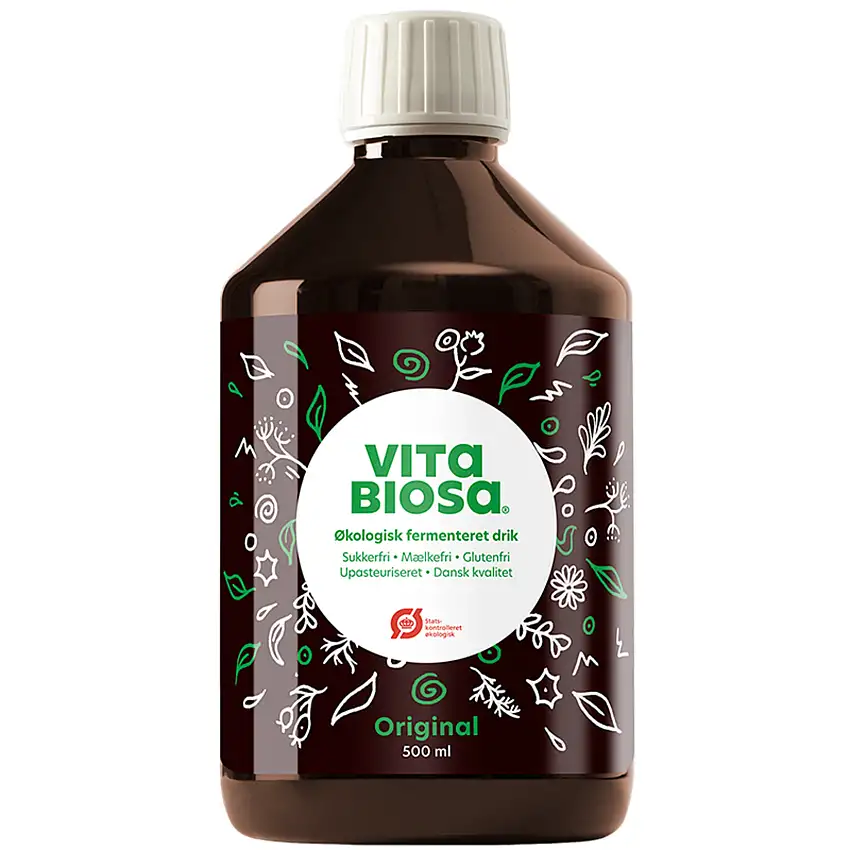 Vita Biosa Fermenteret Drik med Mælkesyrebakterier Original Ø 500 ml