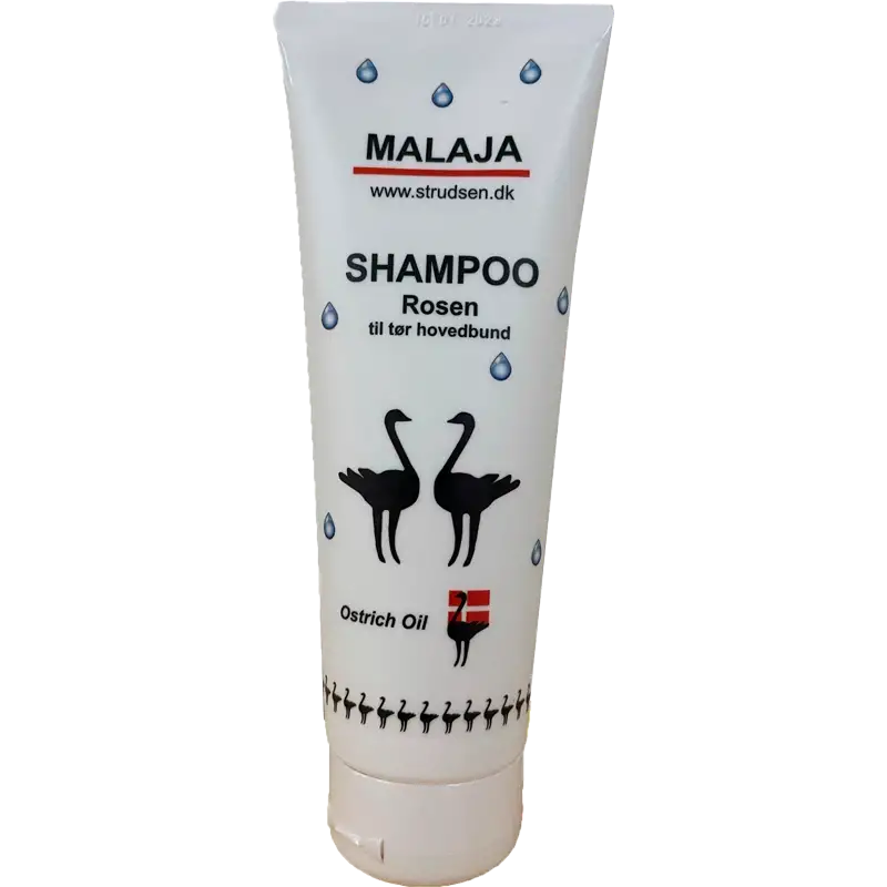 Ostrich Oil Shampoo Tør Hovedbund Rosen (220 ml)