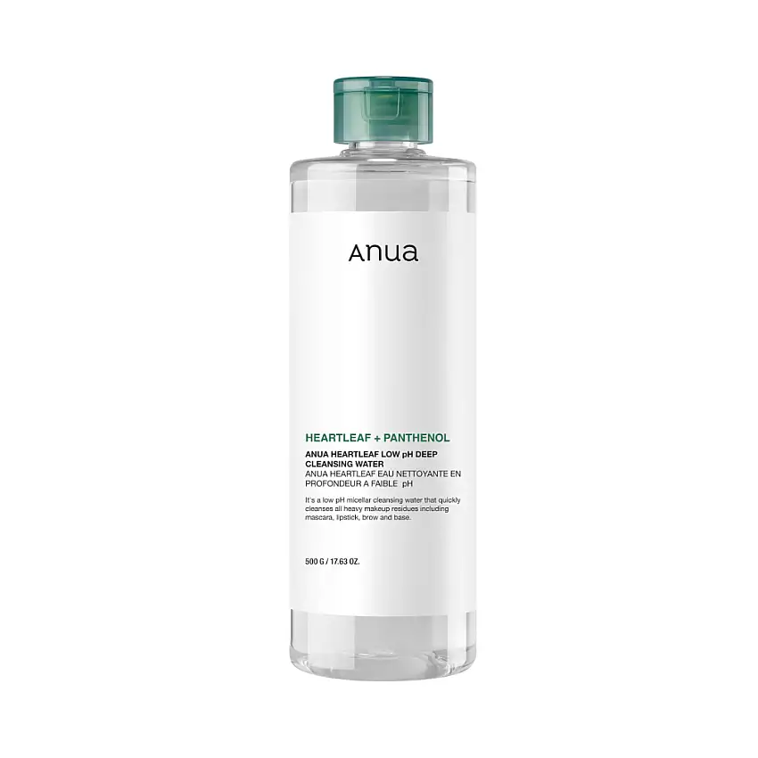 Anua - Heartleaf 87 Low pH Deep Cleansing Water