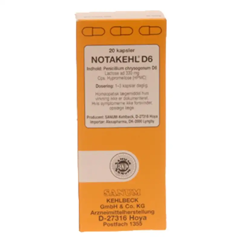 Notakehl Kapsler 20 Kap.