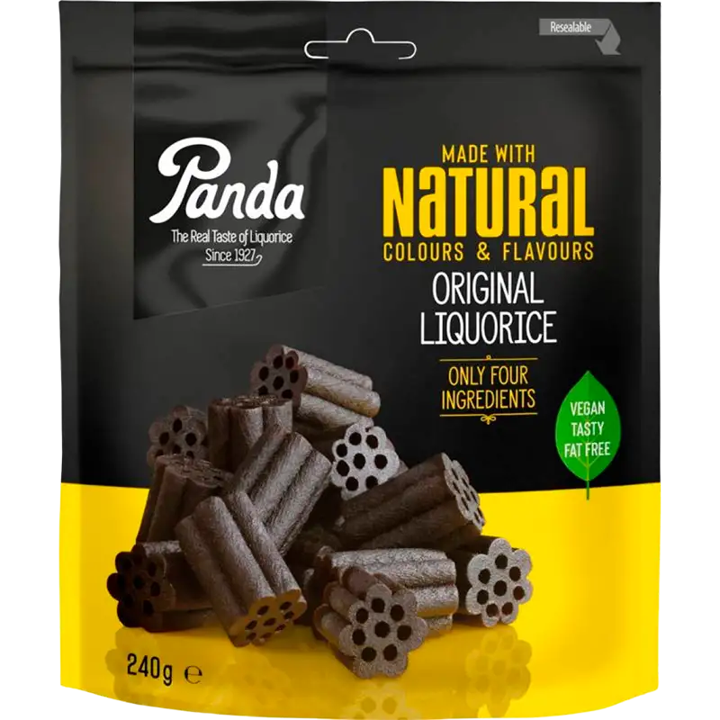 Panda lakrids 240 g.