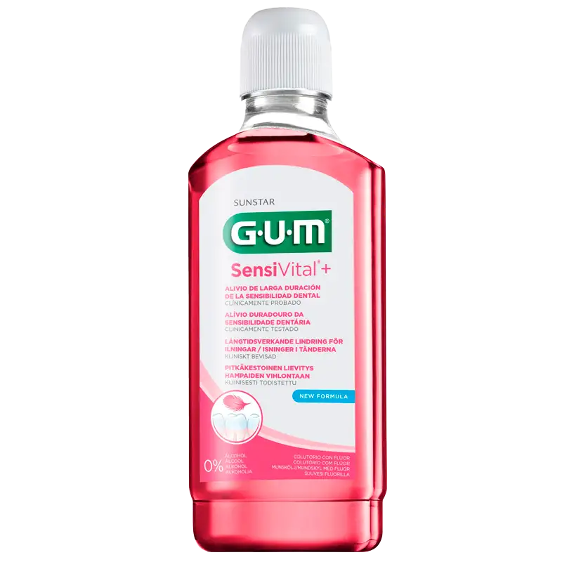 GUM SensiVital Fluor Mundskyl (500 ml)