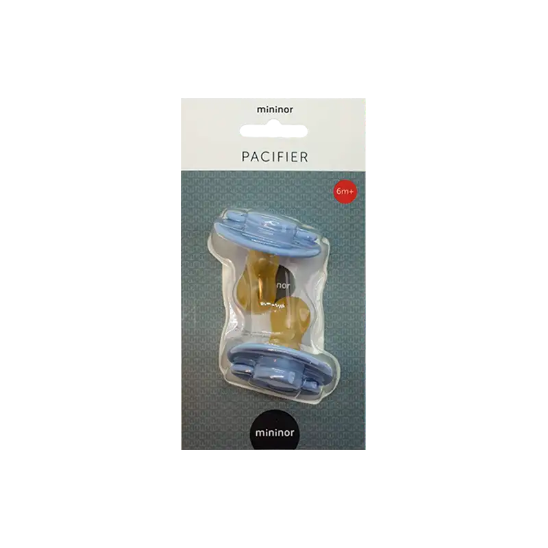 Mininor Latexsut 6+ Mdr Blå (2 stk)