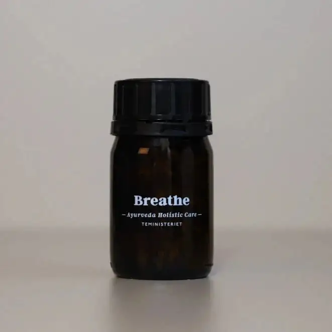 TEMINISTERIET - Løs urtete i glas - BREATHE - 85 G