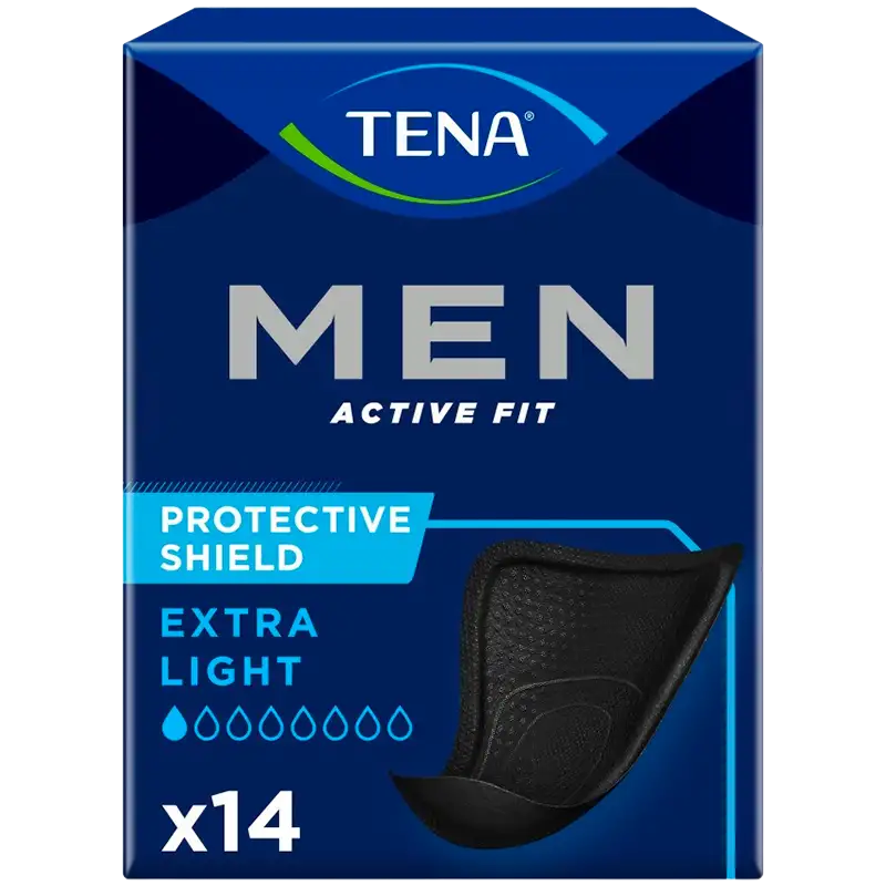 Tena Men Active Fit Protective Shield Extra Light (14 stk)