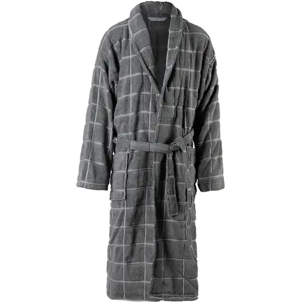 Lord Nelson Frottébadekåbe Mørkegrå