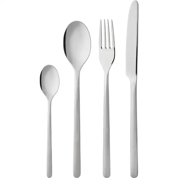 Still Bestiksæt 16 Dele Mat/Blankt Stål