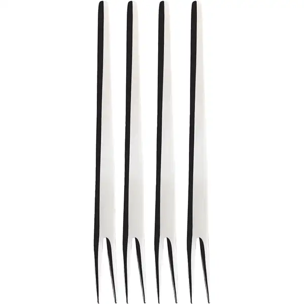 Tåre Tapasgaffel Pakke med 4 stk. Rustfrit Stål