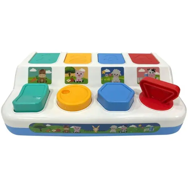 Happy Baby Pop Up Bondegårdsdyr med Lys & Lyd