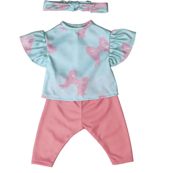 Lillan & Friends Bluse, Bukser & Hårbånd