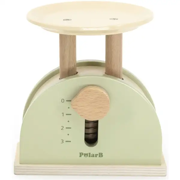 Viga Vægt i Træ Lege Butik