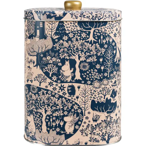 Mumin Park Oval Dåse Med Knop