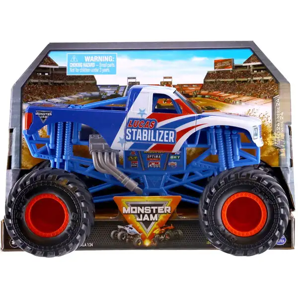 Monster Jam 1:24 Samlerlastbiler Lucas Stabilizer