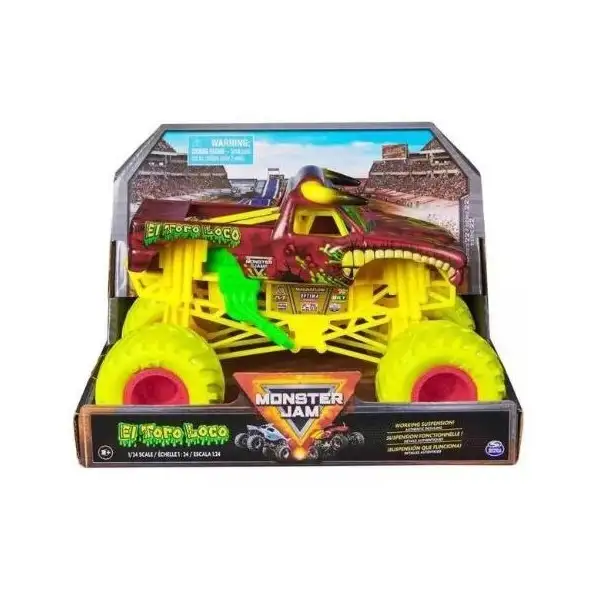 Monster Jam 1:24 Samlerlastbiler El Toro Loco Gul