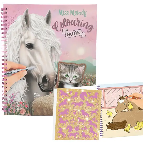 Miss Melody Malebog med pailletter