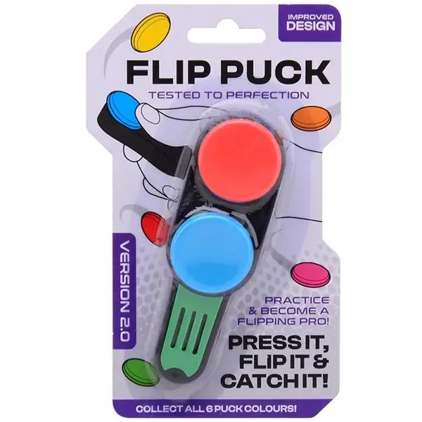 Pop-Puck Flip and Catch