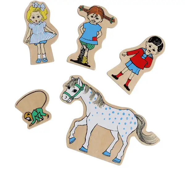Pippi Figurer Træ