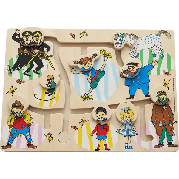 Pippi Labyrint-Puslespil