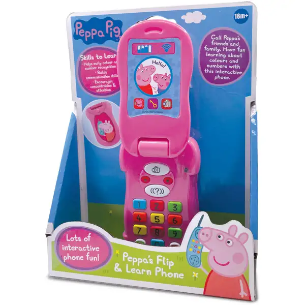 Peppa Flip Og Lær Telefon