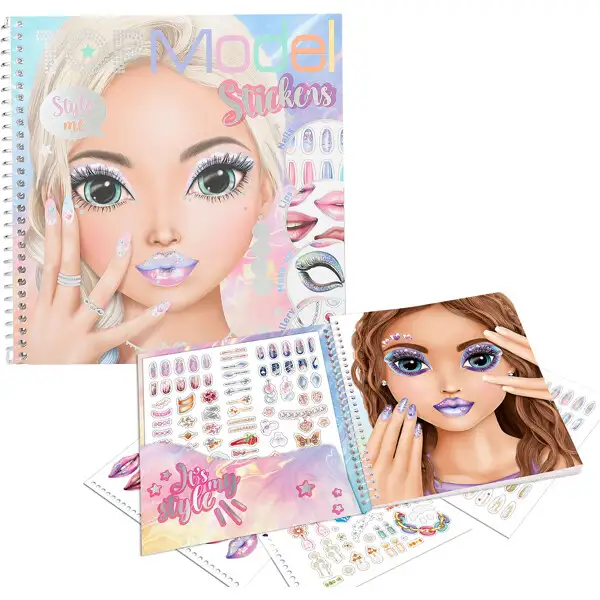TOPModel Dress Me Up Face Stickersbog